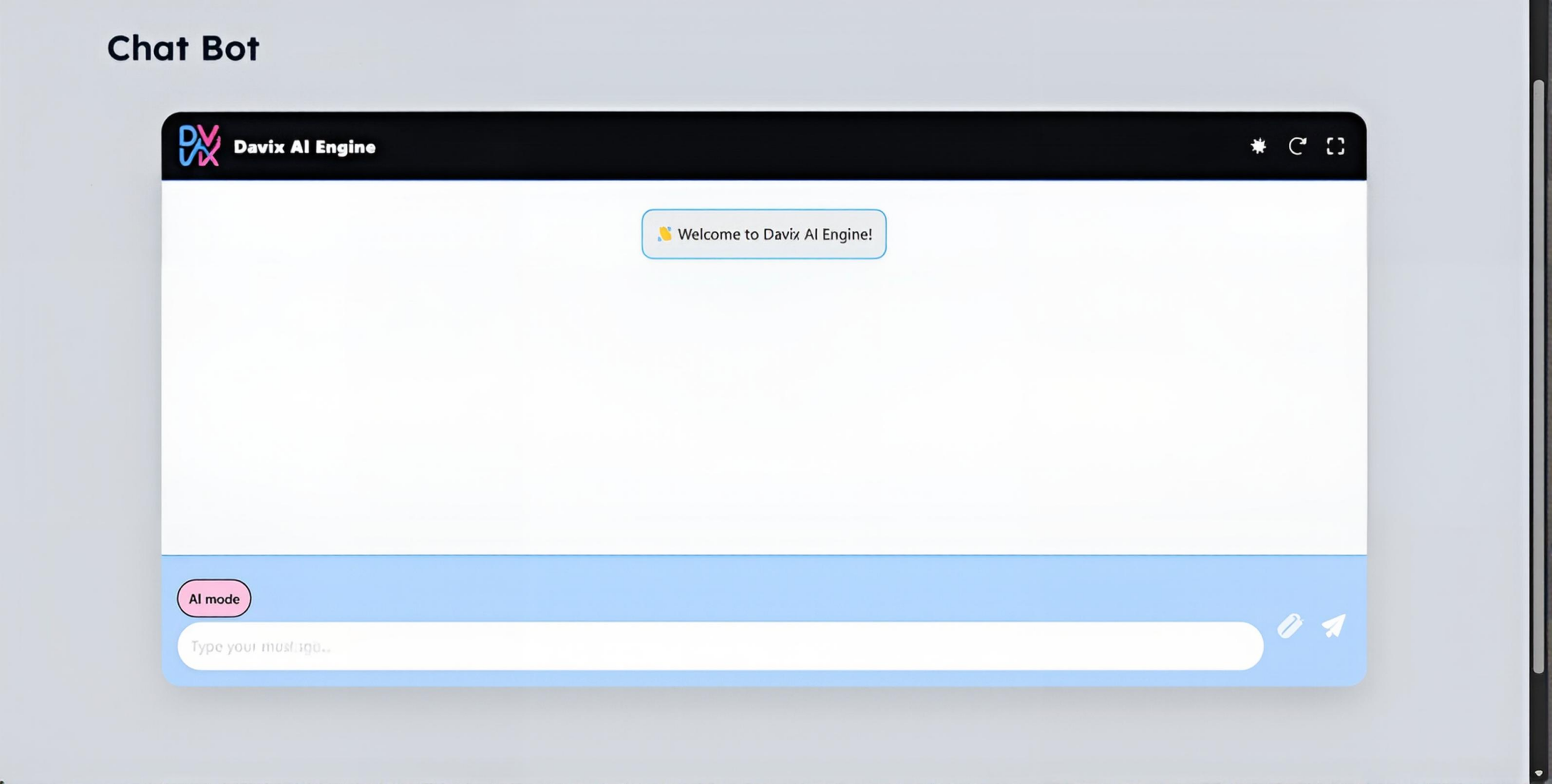 screenshot chatbot full page