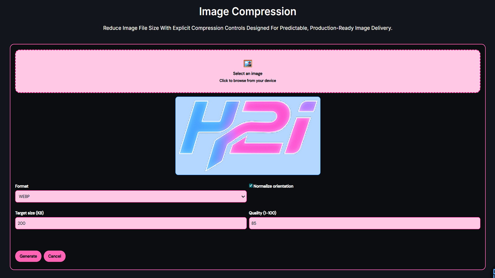 Image Processing Tools